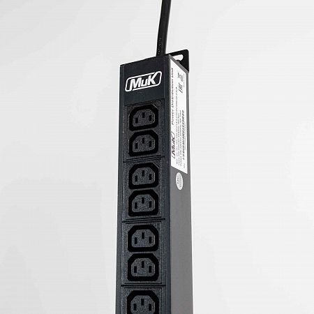 MIK-2G-0U-32A-230-20-C13-4-C19-IEC309-32-2-P-B Блок розеток вертикальный базовый МиК